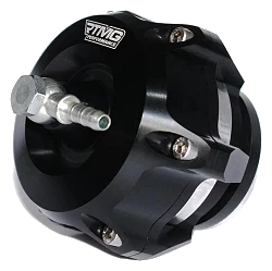 RTMG Performance 50mm Ball Bearing Blow Off Valve Kit with V-Band Black Stainless Steel