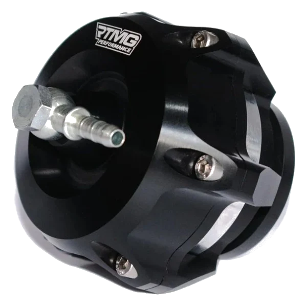 RTMG Performance 50mm Ball Bearing Blow Off Valve Kit with V-Band Black Stainless Steel