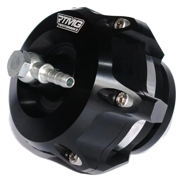 RTMG Performance 50mm Ball Bearing Blow Off Valve Kit with V-Band Black Stainless Steel