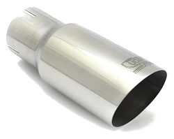 Uniwersalna końcówka tłumika okrągła 80mm długość 120mm średnica montażowa 50mm - N1-08-1*/50