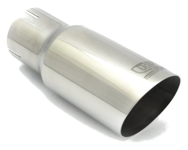 Uniwersalna końcówka tłumika okrągła 80mm długość 120mm średnica montażowa 50mm - N1-08-1*/50