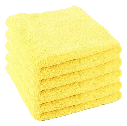5x Ścierka ściereczka gruba Mikrofibra do lakieru docierania wosków QD 40x40 cm 550 g/m2 Bezszwowa