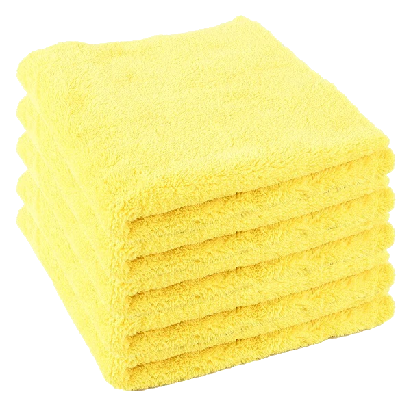 5x Ścierka ściereczka gruba Mikrofibra do lakieru docierania wosków QD 40x40 cm 550 g/m2 Bezszwowa