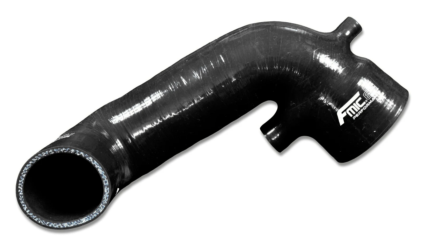 Przewód Silikonowy Dolotu i Turbo TIP FMIC.EU Fiat Punto GT 1.4L Turbo 1993-1999 - Czarny