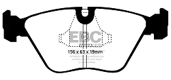 DP2689 Klocki hamulcowe GREENSTUFF EBC Brakes BMW 5 Series E34 518 5 Series E34 520 5 Series E34 524 5 Series E34 525 5 Series E34 530 5 Series E34 535 5 Series E34 540 7 Series E32 730 7 Se