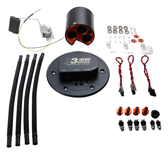 Moduł paliwowy X3 z zestawem montażowym DeatschWerks Ford Mustang 1998-2004