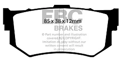 DP514 Klocki hamulcowe ULTIMAX2 EBC Brakes Honda Accord AD Prelude AB