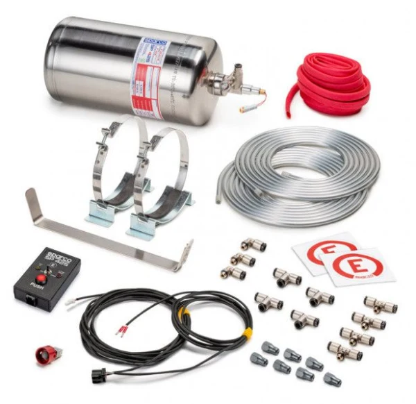 Sparco Electrical Stainless Steel Fire Extinguisher 4,25L FIA Approved 2000