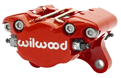 Uniwersalny zacisk hamulcowy 2 tłoczkowy Wilwood 120-9687 Dynapro Single czerwony