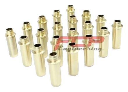 Prowadnice zaworowe FCP Engineering z brązu — Audi 2.2 20V Turbo i 2.3 20V (S2, RS2, S4, S6, Coupe)