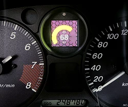 CANchecked Wyświetlacz parametrów MFA GEN2.0 Mazda MX-5 NB Miata NBFL 1998 - 2005