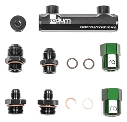 Manifold 4 Port Bosch Pumps Reuses Check Valves Radium Engineering