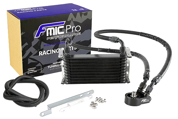 Zestaw chłodnicy oleju silnikowego z FMIC.Pro Honda civic X type-R FK8 K20