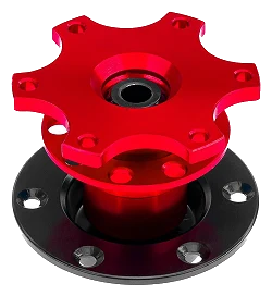 Quick Release JRspec – rozpinka kierownicy Czerwony