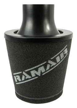 Uniwersalny stożkowy filtr powietrza aluminium Ramair JS-105-BK 70mm