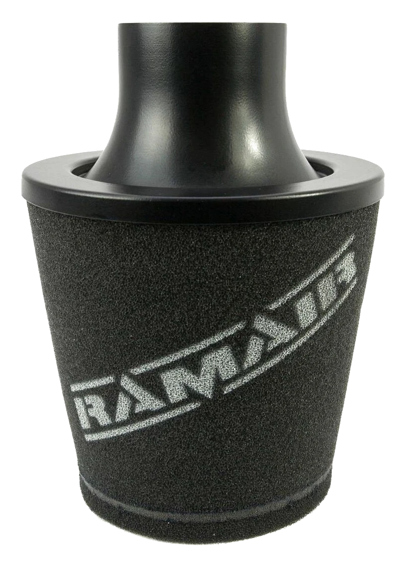 Uniwersalny stożkowy filtr powietrza aluminium Ramair JS-105-BK 70mm
