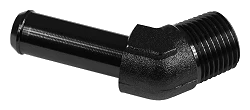 Łącznik 45' 1/2 NPT na króciec 5/8" Czarny