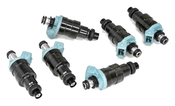 Zestaw wtryskiwaczy DeatschWerks uniwersalne nisko ohmowe 11mm 6szt 450cc/min