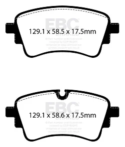 DP62435 Klocki hamulcowe GREENSTUFF EBC Brakes Audi Q5 FY Q5 quattro FY