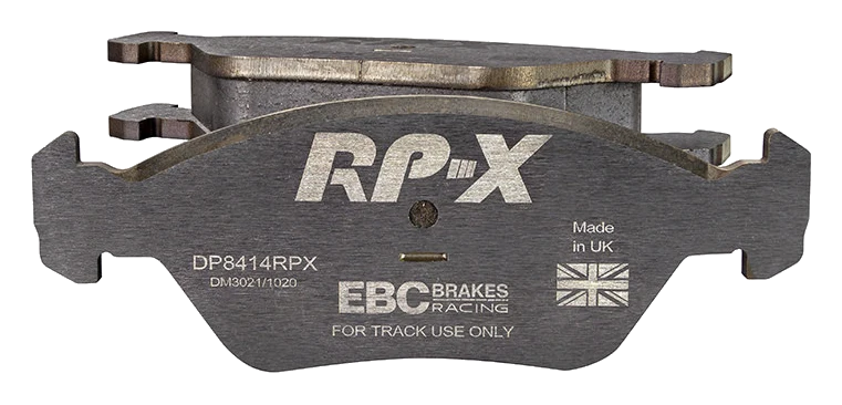 DP8414RPX Sportowe klocki hamulcowe RP-X Racing EBC Brakes BMW 5 Series E28 518 5 Series E28 520 5 Series E28 524 5 Series E28 525 5 Series E28 528 5 Series E28 535 6 Series E24 628 6 Series