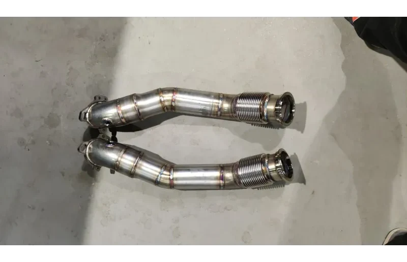 2.7 BiTurbo downpipe k03 k04 rs4 rs6
