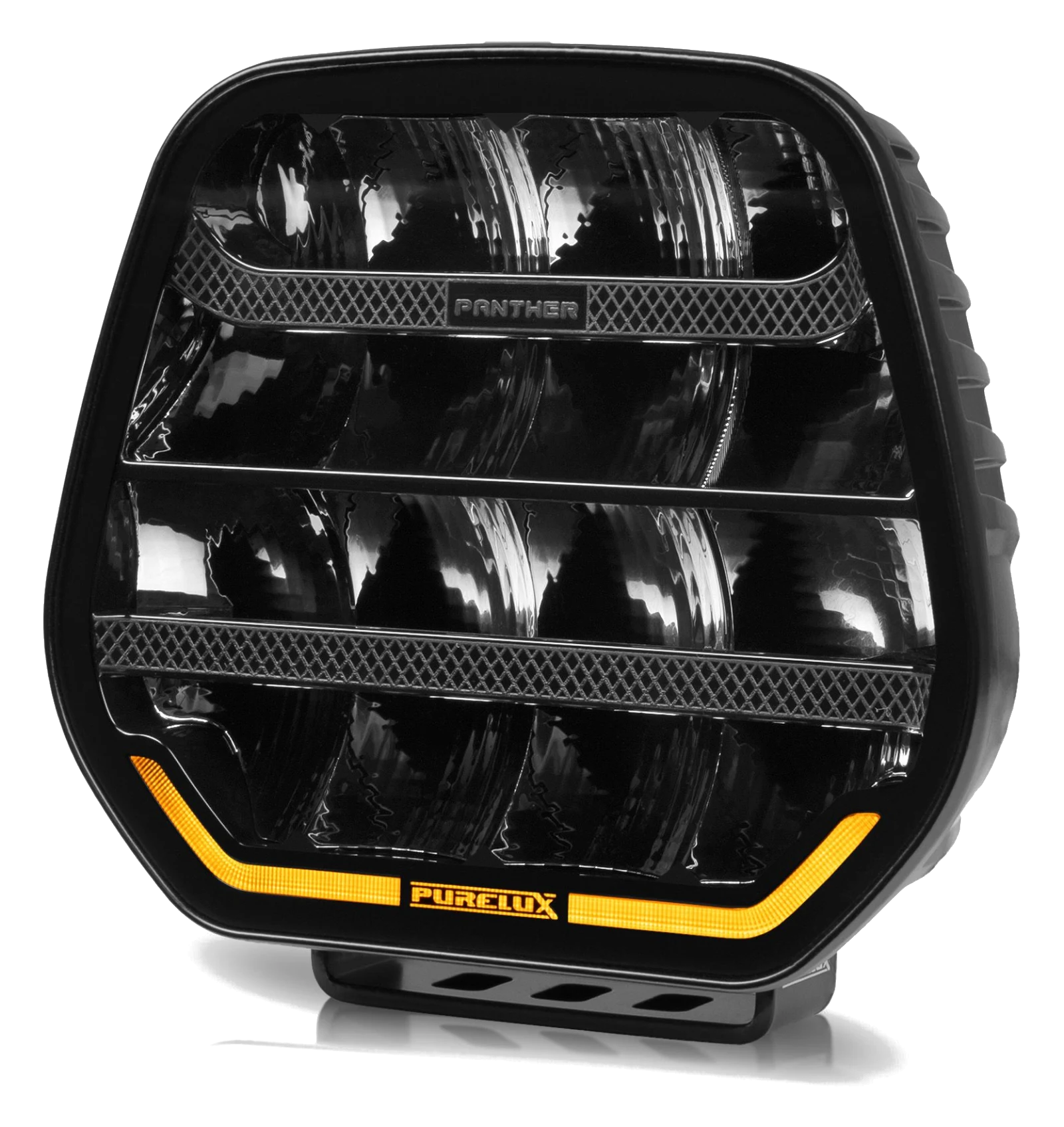 Lampa dalekosiężna LED Purelux Panther 7 okrągła 12V 24V 128W 18cm