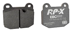 DP8197/2RPX Sportowe klocki hamulcowe RP-X Racing EBC Brakes Lotus 340R Elise Series 1 Elise Series 2 Elise Series 3 Europa Exige Series 1 Exige Series 2 Opel Speedster STRATHCARRON Tesla Ro