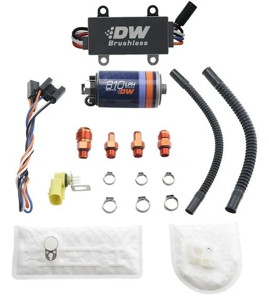 DeatschWerks DW810 In-Tank Brushless Fuel Pump 810 LPH with Install Kit C105 Controller