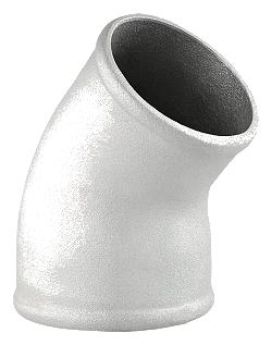 Kolanko aluminiowe redukcyjne odlewane FMIC.EU 45' 76/89 mm - CEAL45-76/89