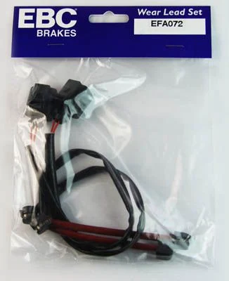 EFA072 Czujnik zużycia klocków hamulcowych EBC Brakes Audi Q7 4L Porsche Cayenne 9PA Volkswagen Touareg 1st Gen Audi Q7 Porsche Volkswagen Touareg Cayenne 9PA S Cayenne 9PA GTS Cayenne GTS C