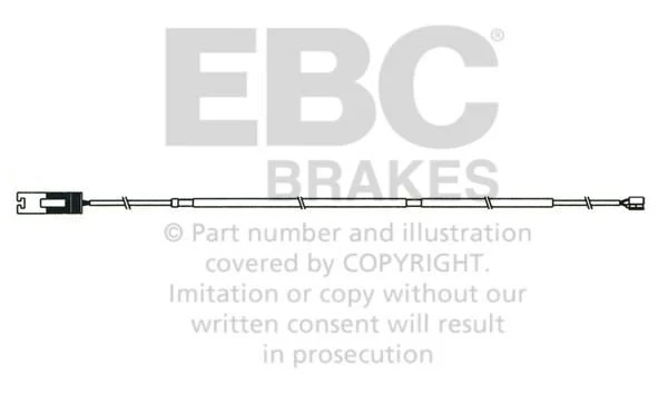 EFA122 Czujnik zużycia klocków hamulcowych EBC Brakes MG ZT Rover 75 ZTT