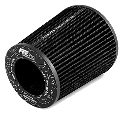 Stożkowy filtr powietrza FMIC.Pro dł. 175mm średnica montażowa 102mm czarny