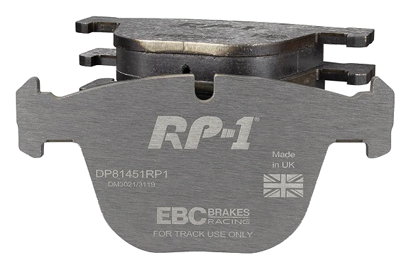 DP81451RP1 Sportowe klocki hamulcowe RP-1 Racing EBC Brakes BMW 1 Series E82 1M Coupe 1M 1 Series E82 M Coupe 135 5 Series E60 540 5 Series E60 545 5 Series E61 540 5 Series E61 545 6 Series