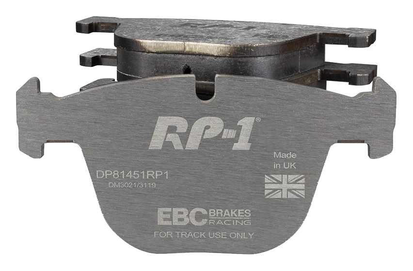 DP81451RP1 Sportowe klocki hamulcowe RP-1 Racing EBC Brakes BMW 1 Series E82 1M Coupe 1M 1 Series E82 M Coupe 135 5 Series E60 540 5 Series E60 545 5 Series E61 540 5 Series E61 545 6 Series