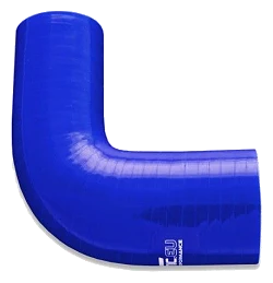 Silikonowe kolanko redukcyjne 90' 80/102mm Niebieski - 009080/102-N
