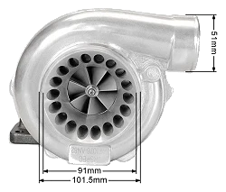 Turbosprężarka JRspec GT3071R JB T3 1.06 V-band
