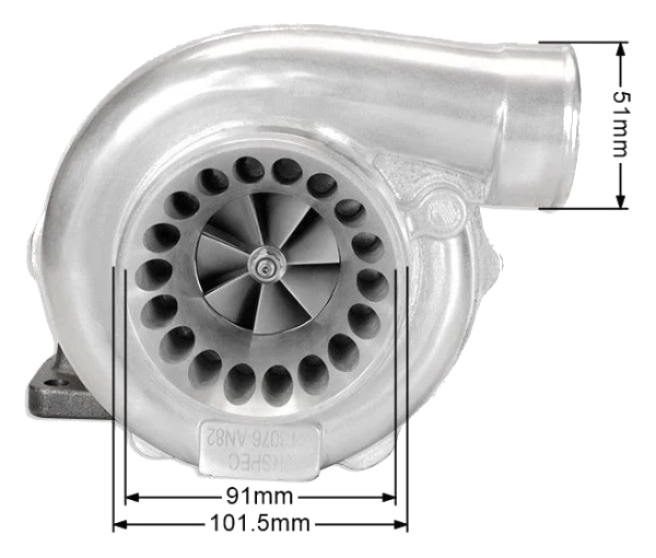 Turbosprężarka JRspec GT3071R JB T3 1.06 V-band