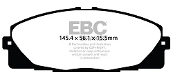 DPX2114 Klocki hamulcowe ULTIMAX2 EBC Brakes Toyota COMMERCIAL HiAce Power Van Compact Mk5