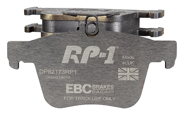 DP82173RP1 Sportowe klocki hamulcowe RP-1 Racing EBC Brakes Audi S3 8V TT 8S TT quattro 8S TTS quattro 8S Seat Leon 5F Skoda Superb 3V Superb 3V PHEV Volkswagen Golf Mk7 Passat B8 Passat All