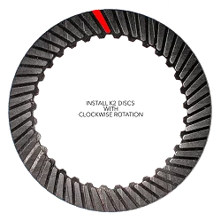 RTMG Performance Upgraded Clutch Pack for DSG DQ250 Stock Clutches Stage 1 850Nm