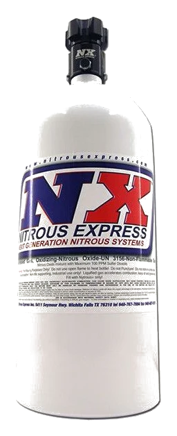 Butla do nitro Nitrous Express NX 11100 4.5kg (10Lb) zawór lightning 500