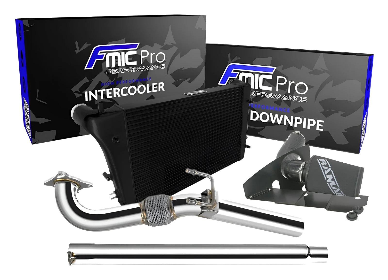 Zestaw tuningowy VW Volkswagen Golf VI GTI 2.0 TSI 2009-2013 FWD Intercooler Downpipe Układ Dolotowy