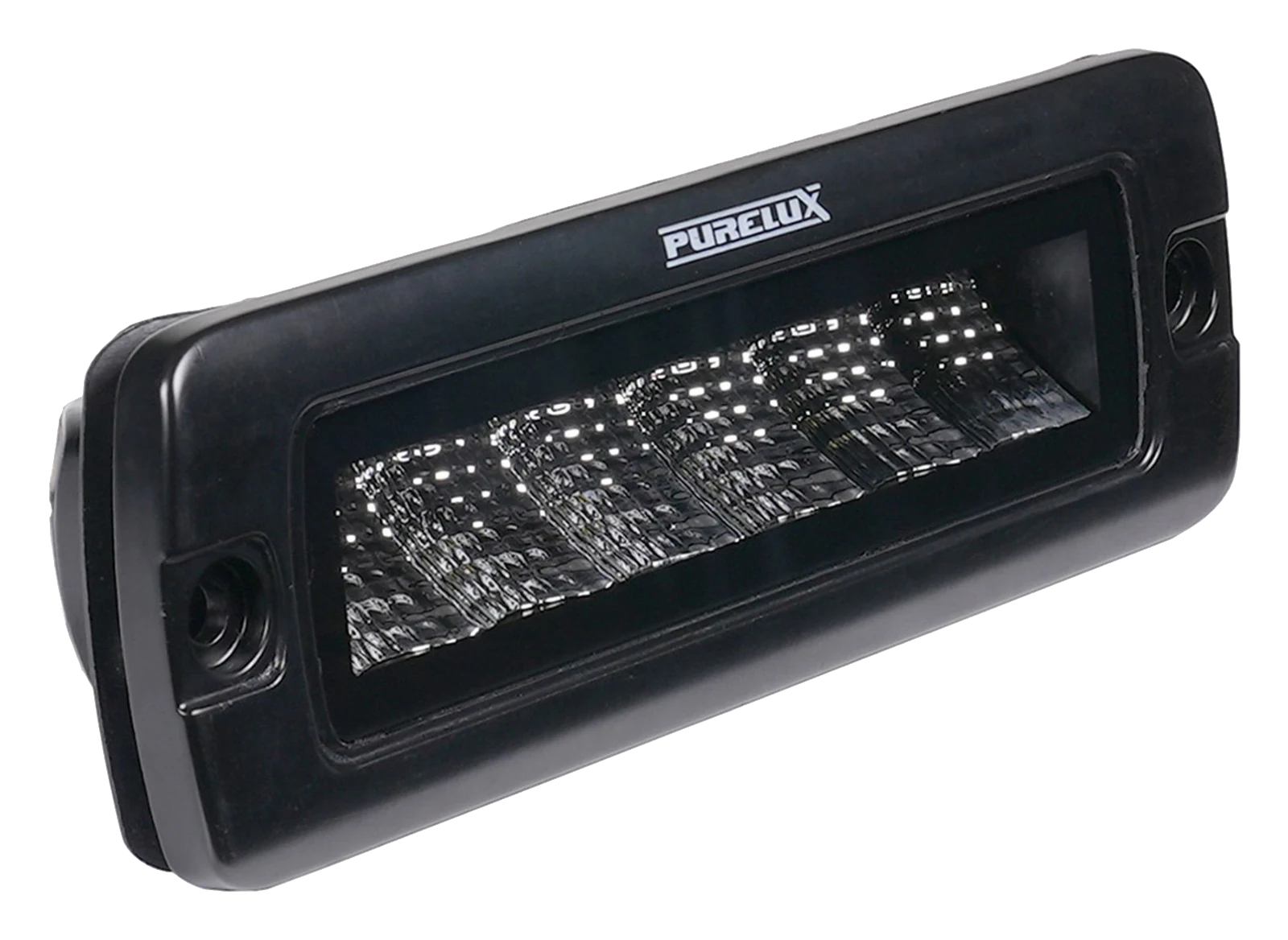 Lampa robocza Purelux Black Flush-Mount Slim 20 cm 30W Szeroki strumień IOD Performance 1 szt
