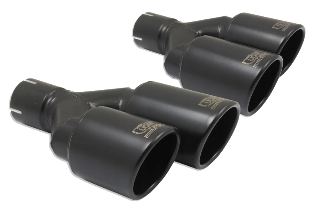 Uniwersalna końcówka tłumika okrągła 100mm długość 200/180mm średnica montażowa 65mm - NBL2-101RSL*/65