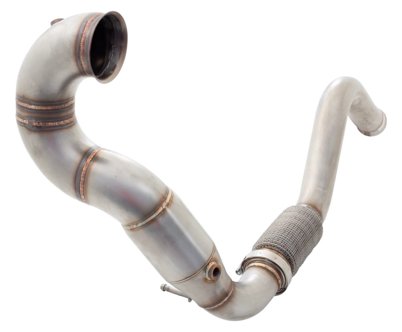 Downpipe z katalizatorem XForce 100CPSI Mercedes-BENZ AMG A45 2012-2018 W176 HATCH stal nierdzewna