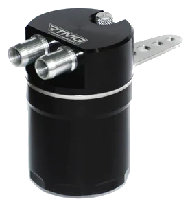 Oil Catch Can Kit Small RTMG Performance for 1.8 / 2.0 TSI - Black 17mm