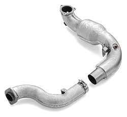 Downpipe RM Motors do Mercedes Amg A35 GPF W177 z Tłumikiem i Osłoną Termiczną