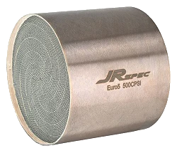 Wkład katalizatora benzyna / LPG Sportowy JRSpec Długość 100 mm Euro 5 cpsi 500 Średnica 110 mm