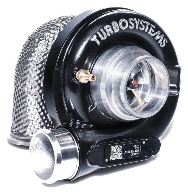 Turbocharger TurboSystems HTX2754B1V air outlet 90 degrees