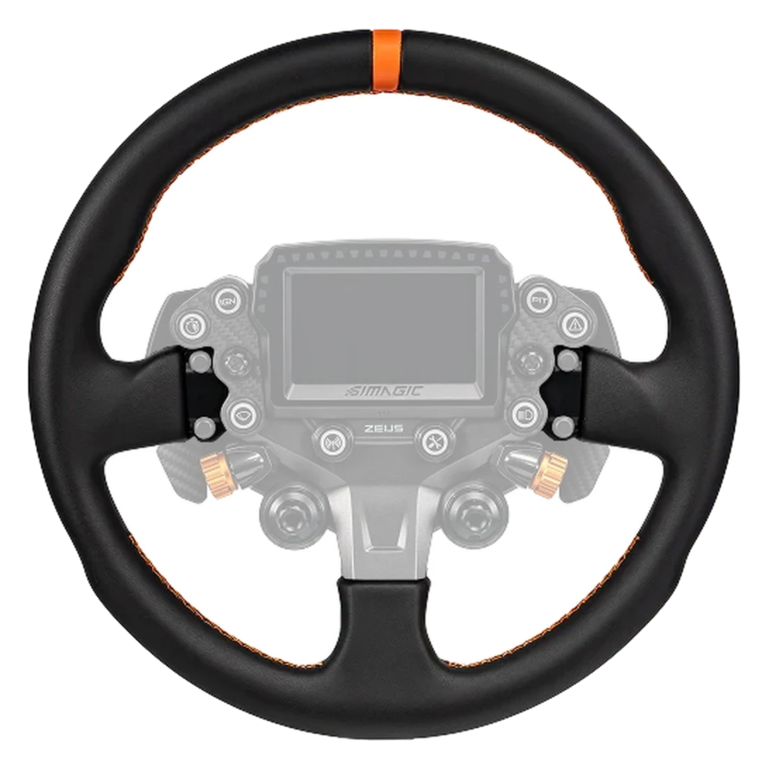 Obręcz kierownicy Simagic ZEUS Sport ZS-330RR 330mm Okrągła Skóra
